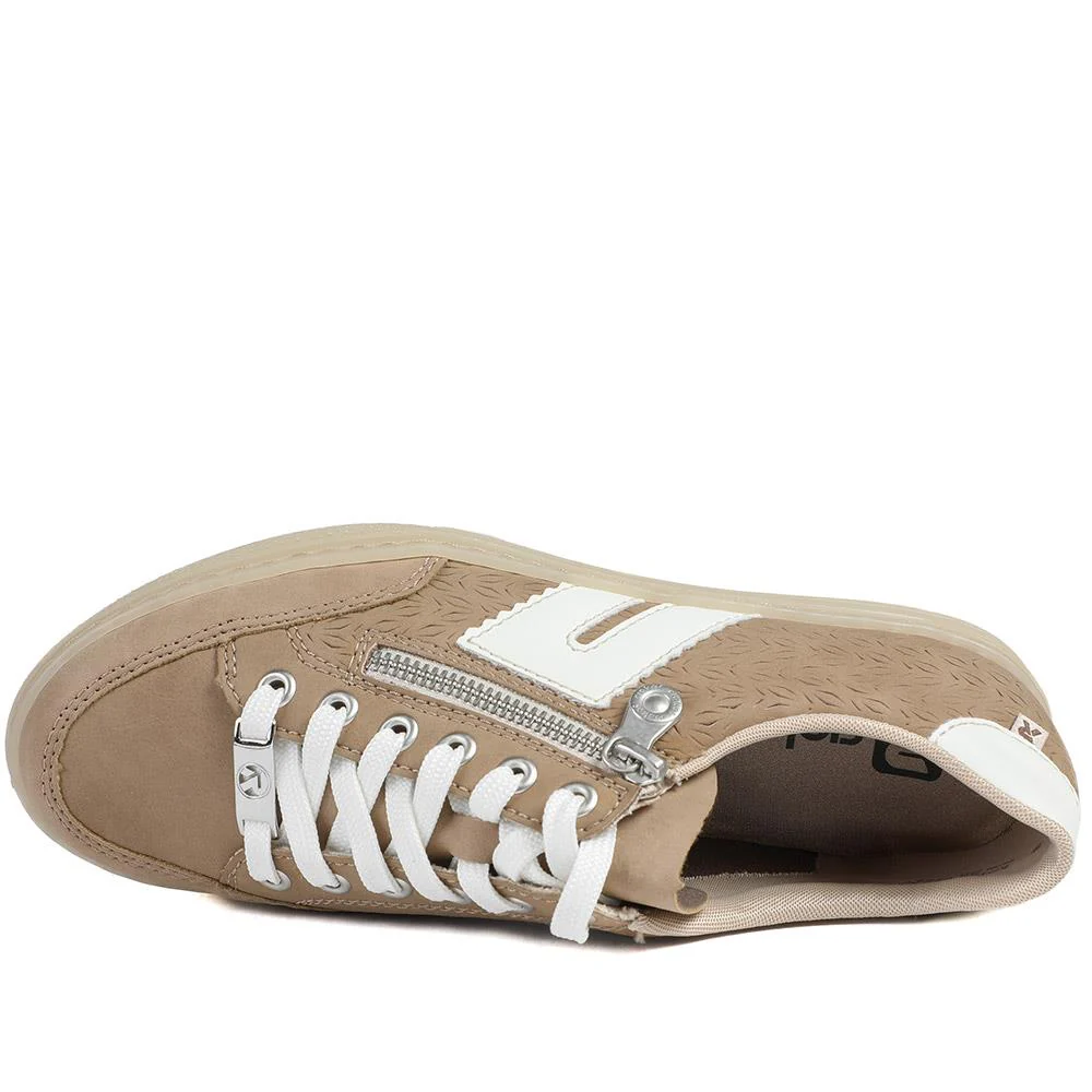 Rieker Altoz Zipped Trainers - RKR43533 / 328 943 - Brown - Image 5