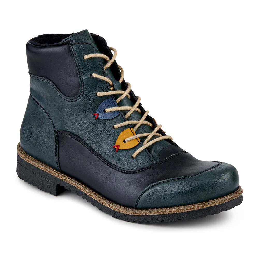 Rieker Cushioned Lace-Up Boots - RKR42530 / 327 694