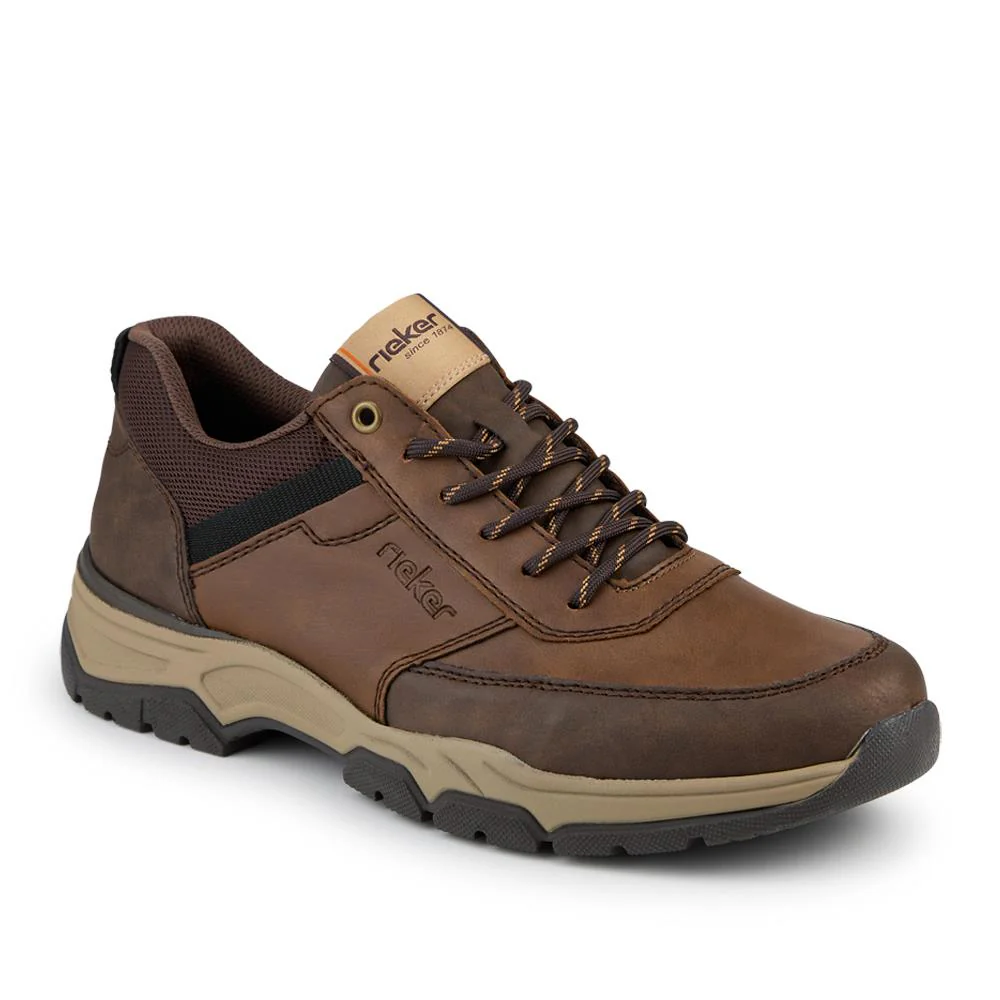 Rieker Exclusive Leather Walking Shoes - RKR42520 / 327 831