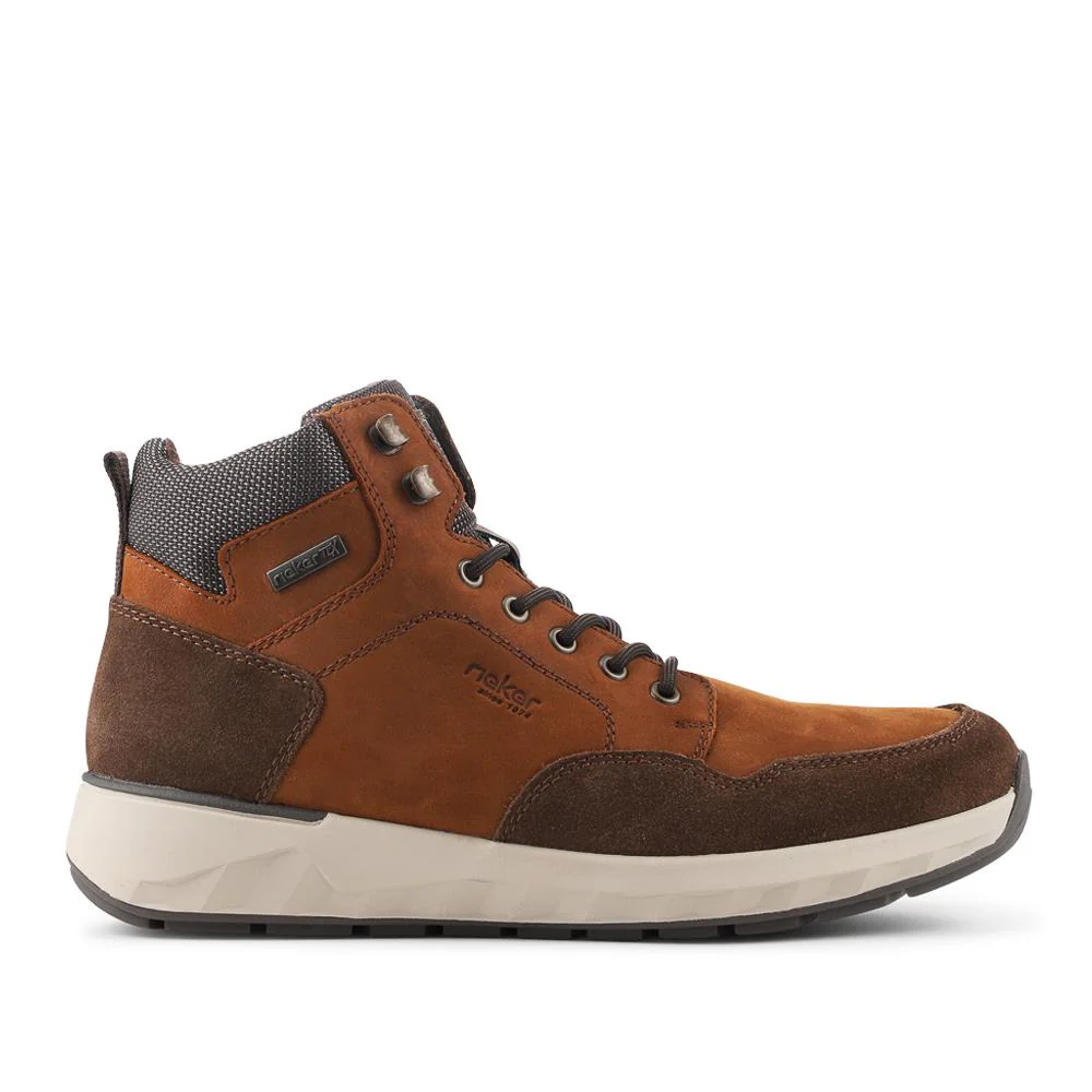 Rieker Extra Wide Cushioned Walking Boots - RKR42538 / 328 103 - Brown - Image 2