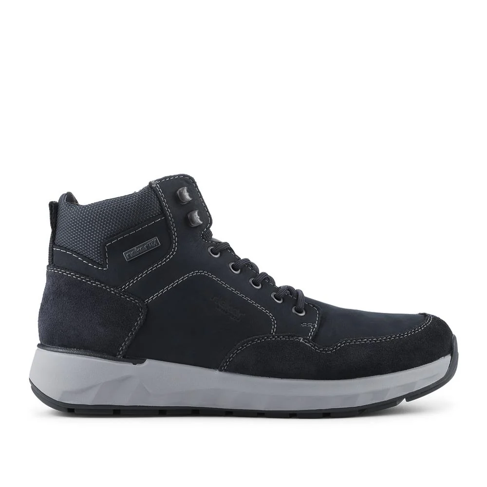Rieker Extra Wide Cushioned Walking Boots - RKR42538 / 328 103 - Navy - Image 2
