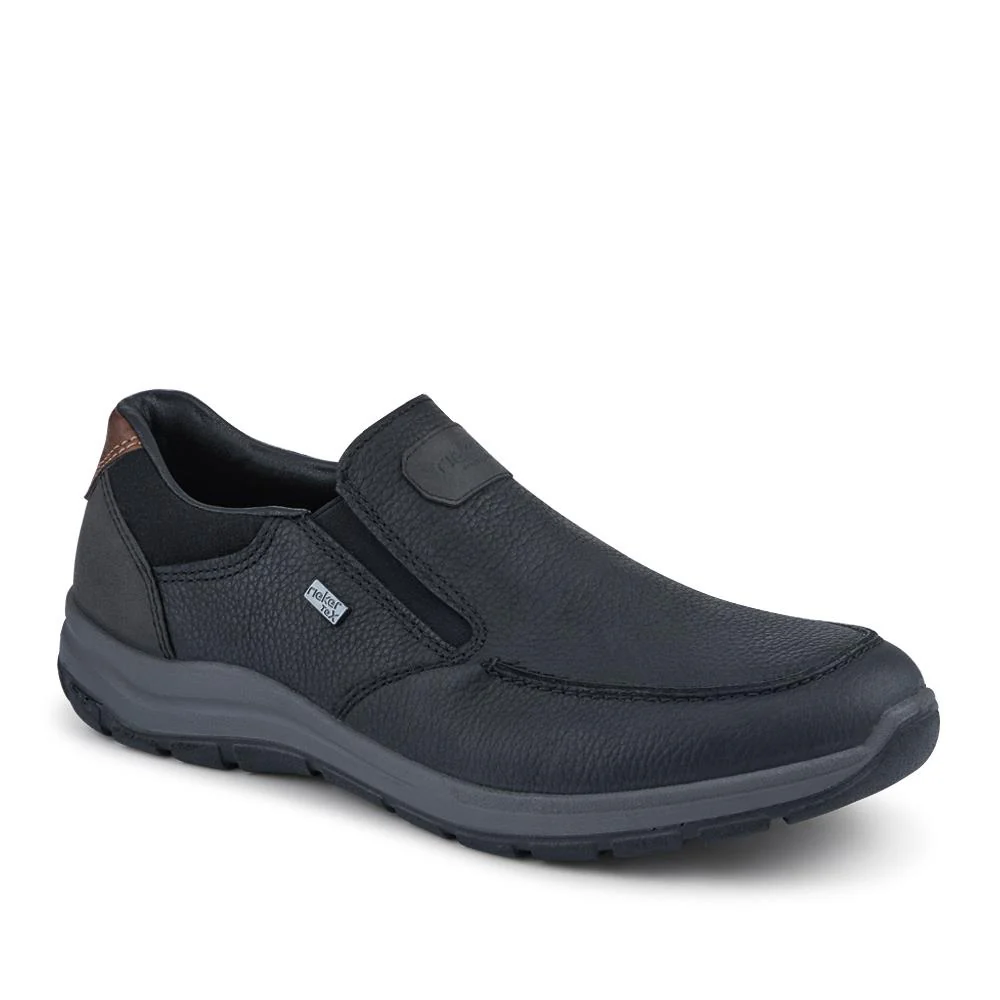 Rieker Extra-Wide Leather Slip-On Shoes - RKR42515 / 327 829 - Image 2