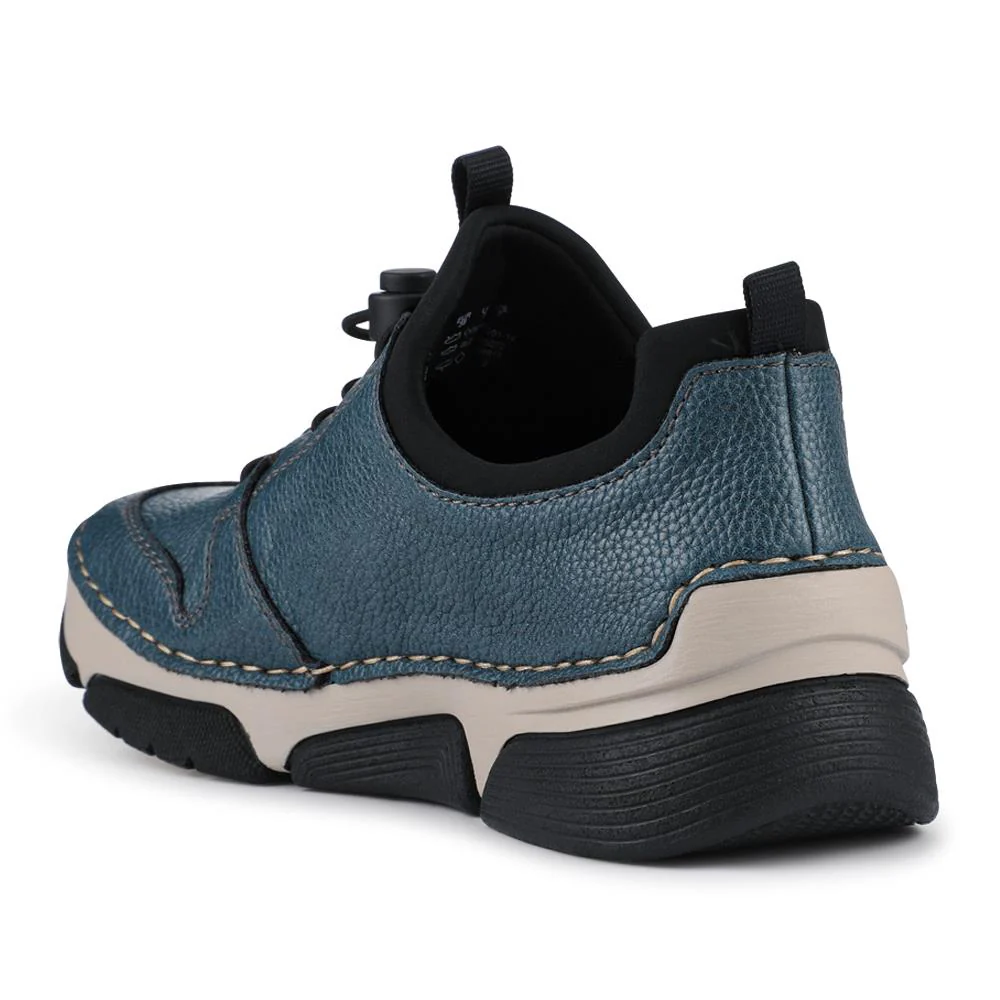 Rieker Lace-Up Trainers - RKR42506 / 327 792 - Blue - Image 3