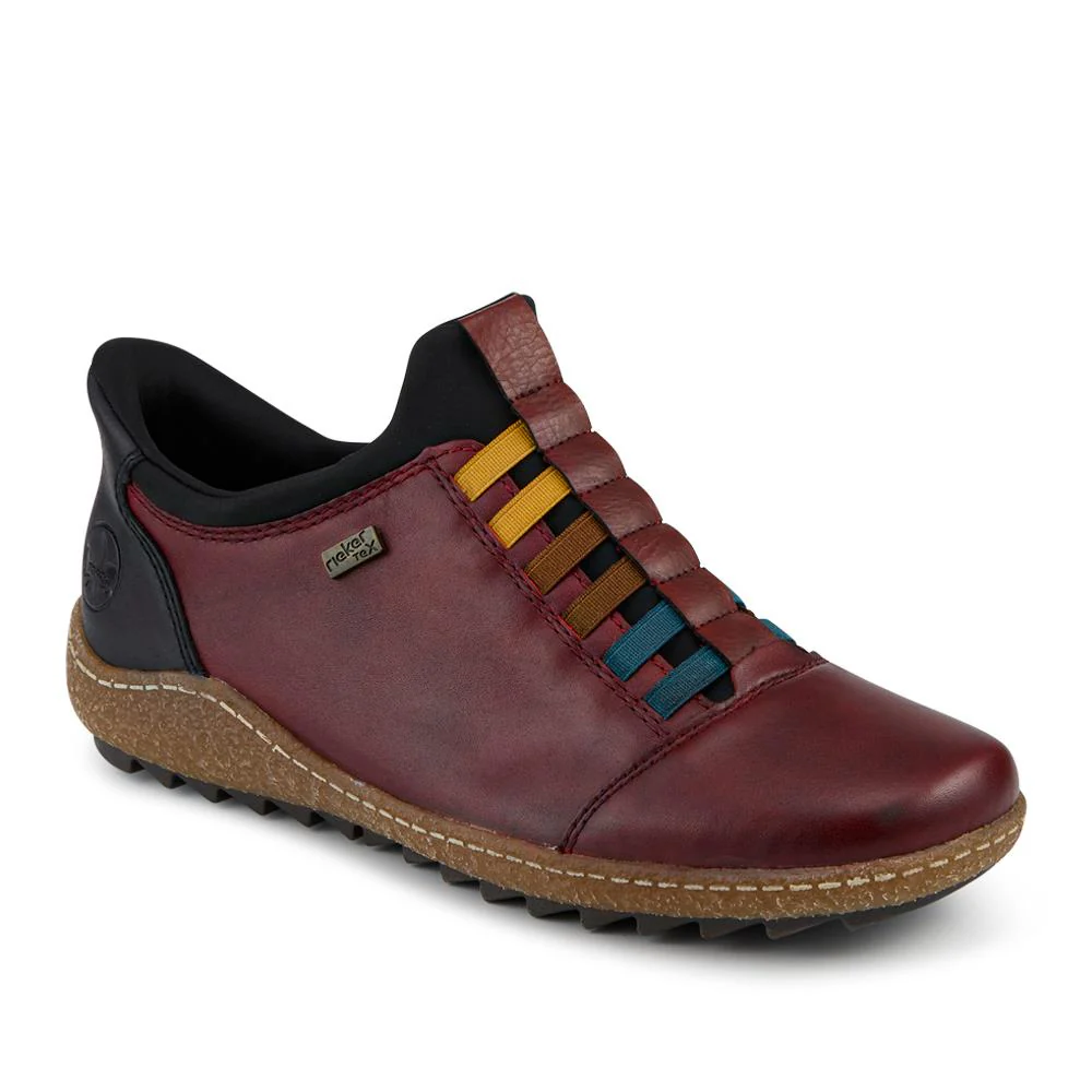 Rieker Leather Slip On Trainers - RKR42532 / 327 699