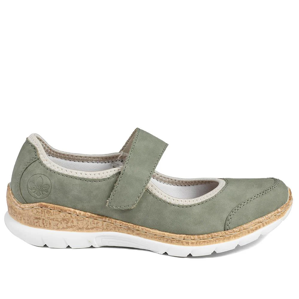 Rieker Nikita Mary Janes - RKR43520 / 328 763 - Green - Image 3
