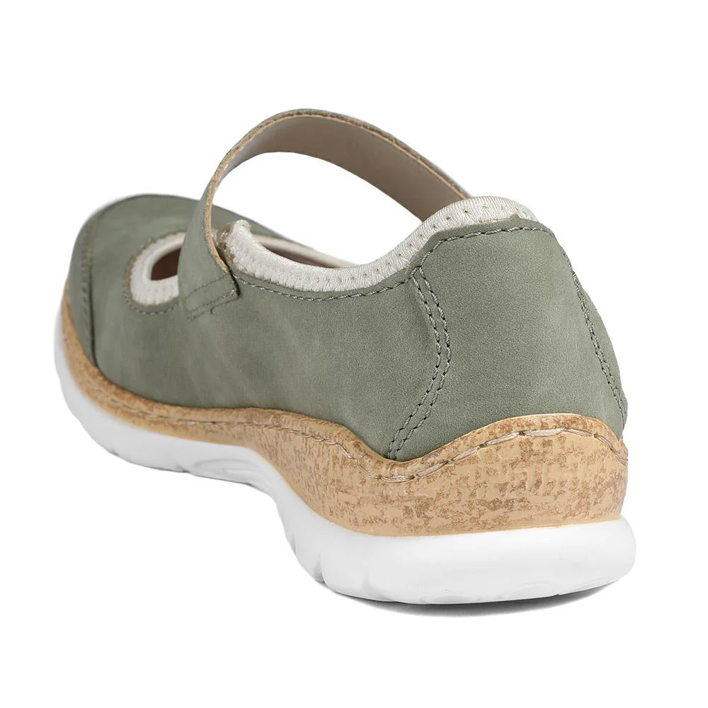 Rieker Nikita Mary Janes - RKR43520 / 328 763 - Green - Image 4