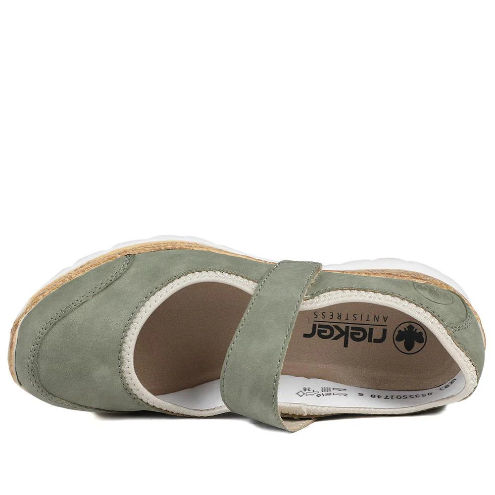 Rieker Nikita Mary Janes - RKR43520 / 328 763 - Green - Image 5