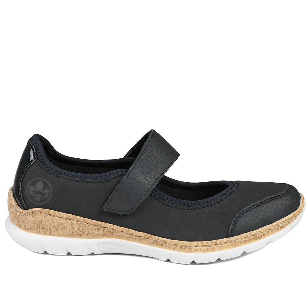 Rieker Nikita Mary Janes - RKR43520 / 328 763 - Navy - Image 3