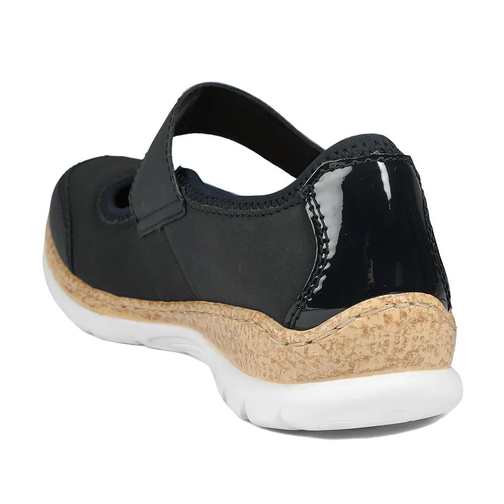 Rieker Nikita Mary Janes - RKR43520 / 328 763 - Navy - Image 4
