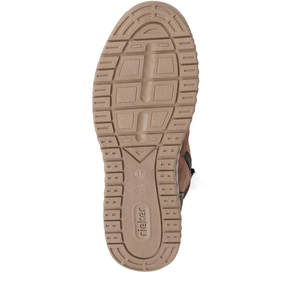 Rieker Pull-On Chukka Boots - RKR38517 / 324 384 - Brown - Image 4