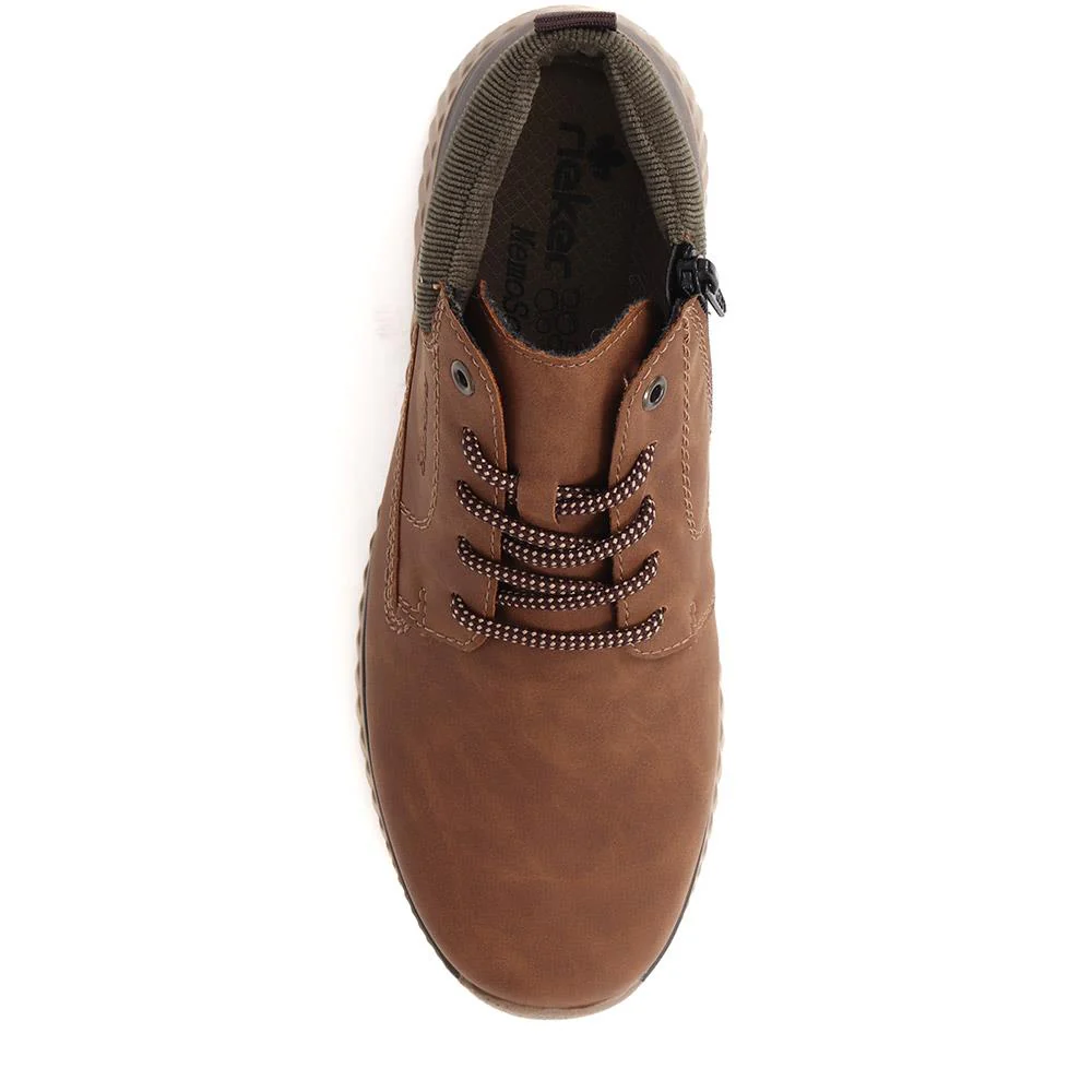 Rieker Pull-On Chukka Boots - RKR38517 / 324 384 - Brown - Image 5