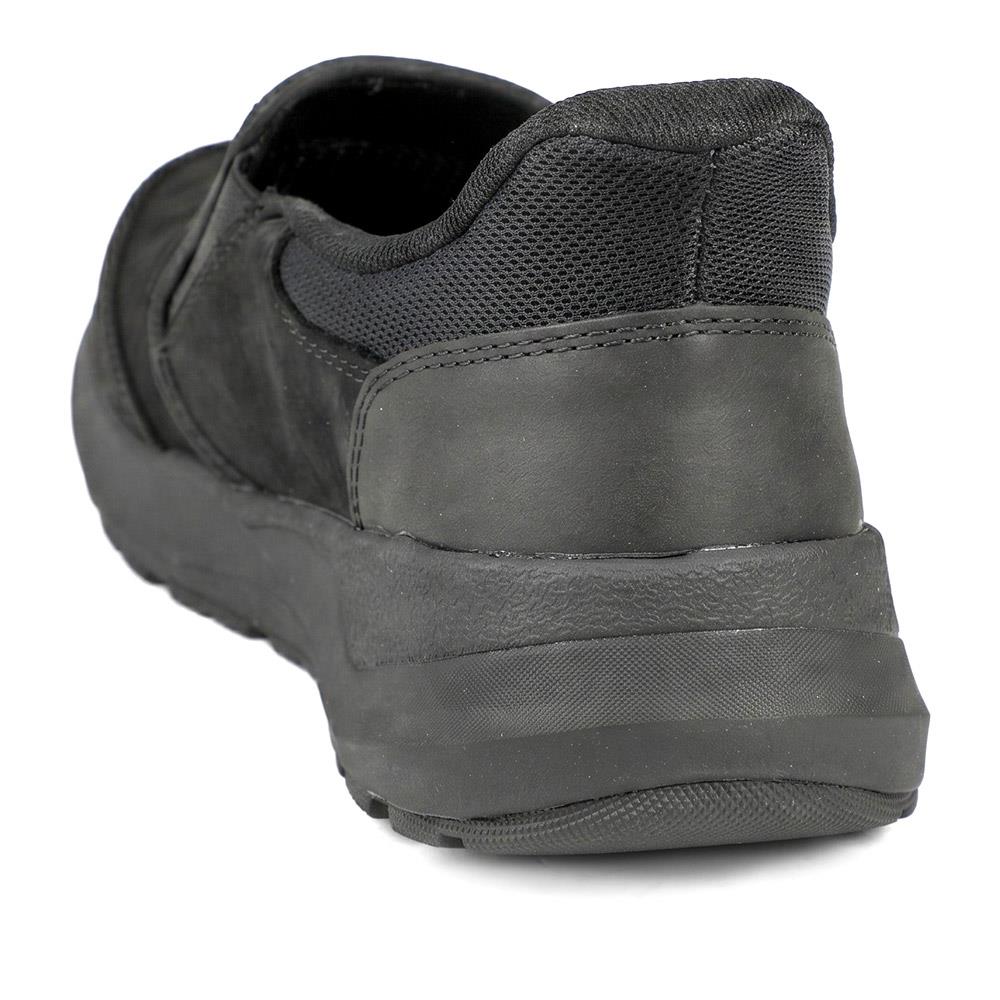 Rieker Slip On Grippy Shoes - RKR43051 / 330 221 - Black - Image 3