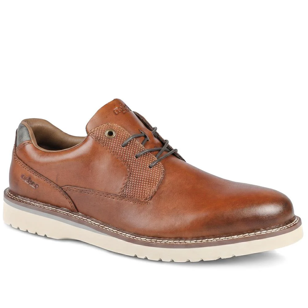 Rieker Smart Casual Lace Up Shoes - RKR43036 / 330 227 - Brown