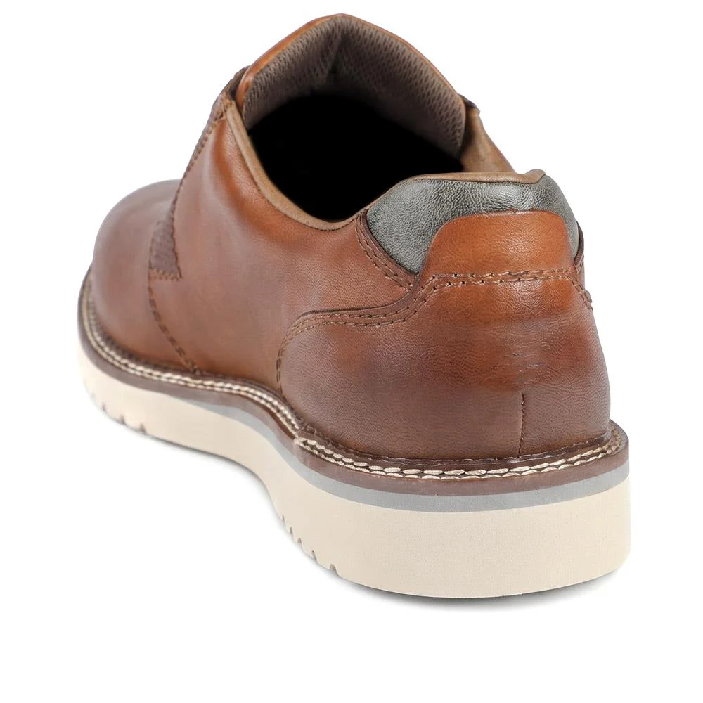 Rieker Smart Casual Lace Up Shoes - RKR43036 / 330 227 - Brown - Image 3