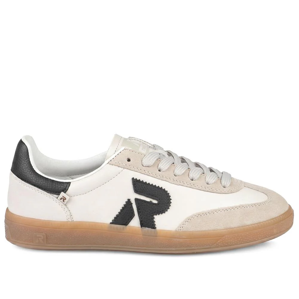Rieker Sport Lace Up Shoes - RKR43033 / 330 197 - White - Image 2