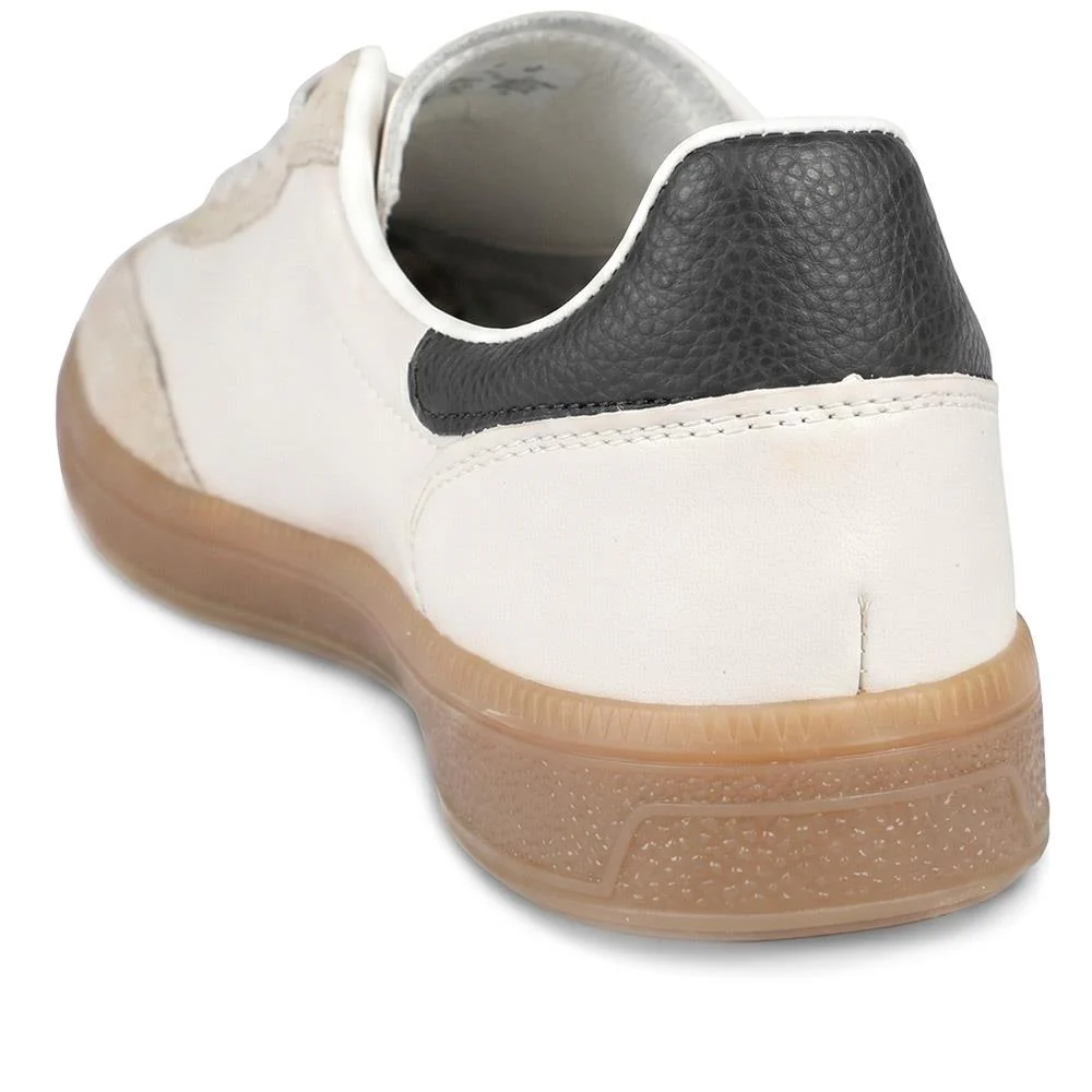 Rieker Sport Lace Up Shoes - RKR43033 / 330 197 - White - Image 3
