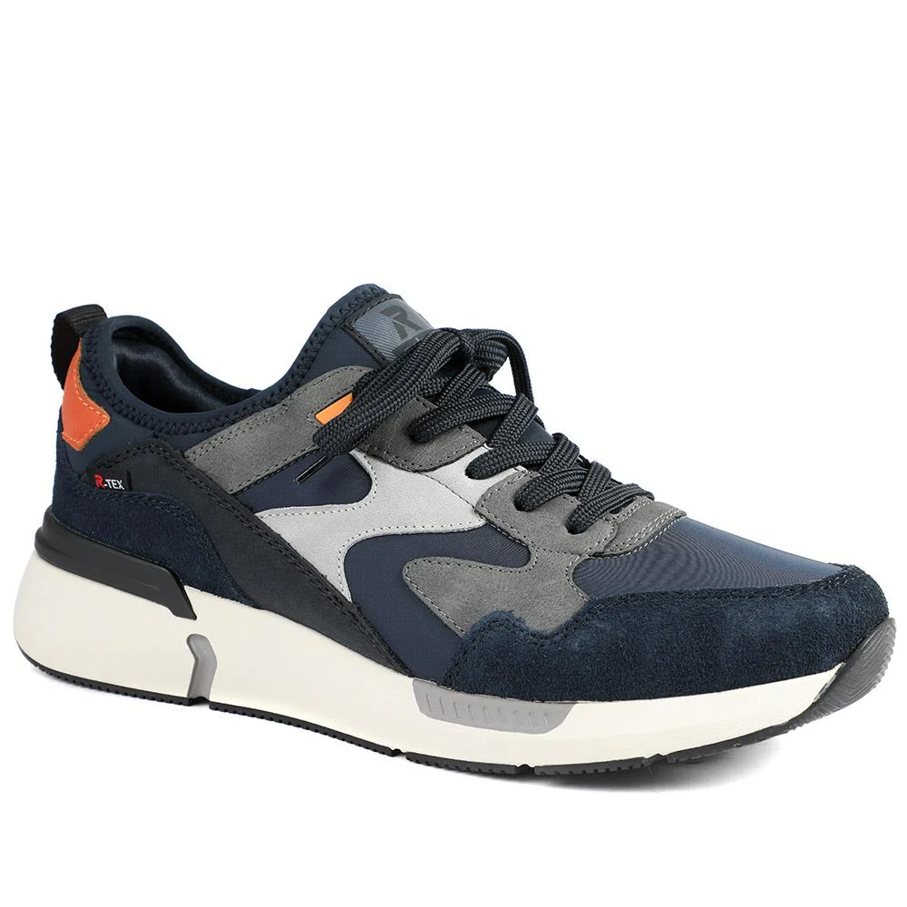 Rieker Sport Wide Fit Lace Up Trainers - RKR43586 / 329 447 - Image 2