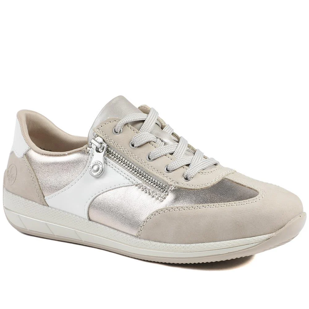 Rieker Wide Fit Multi Tone Trainers - RKR43545 / 328 778