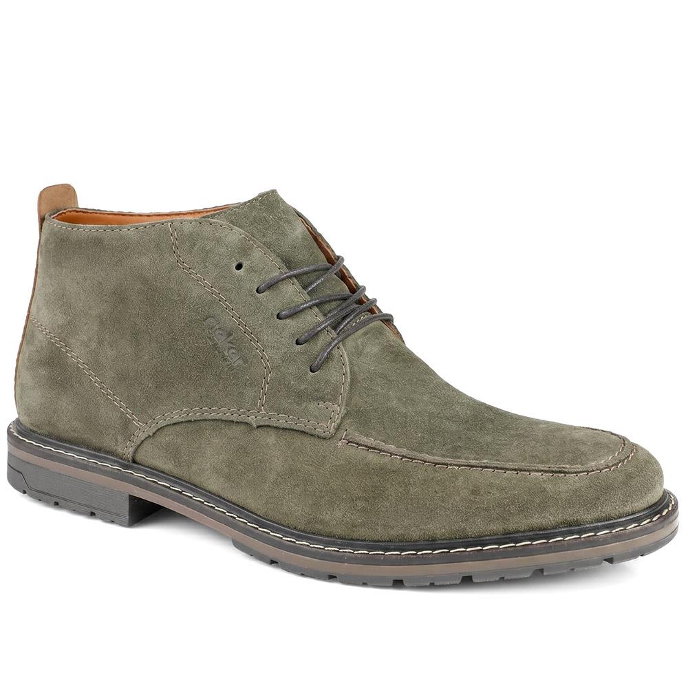 Rieker Wide Fit Suede Chukka Boots - RKR43052 / 330 225