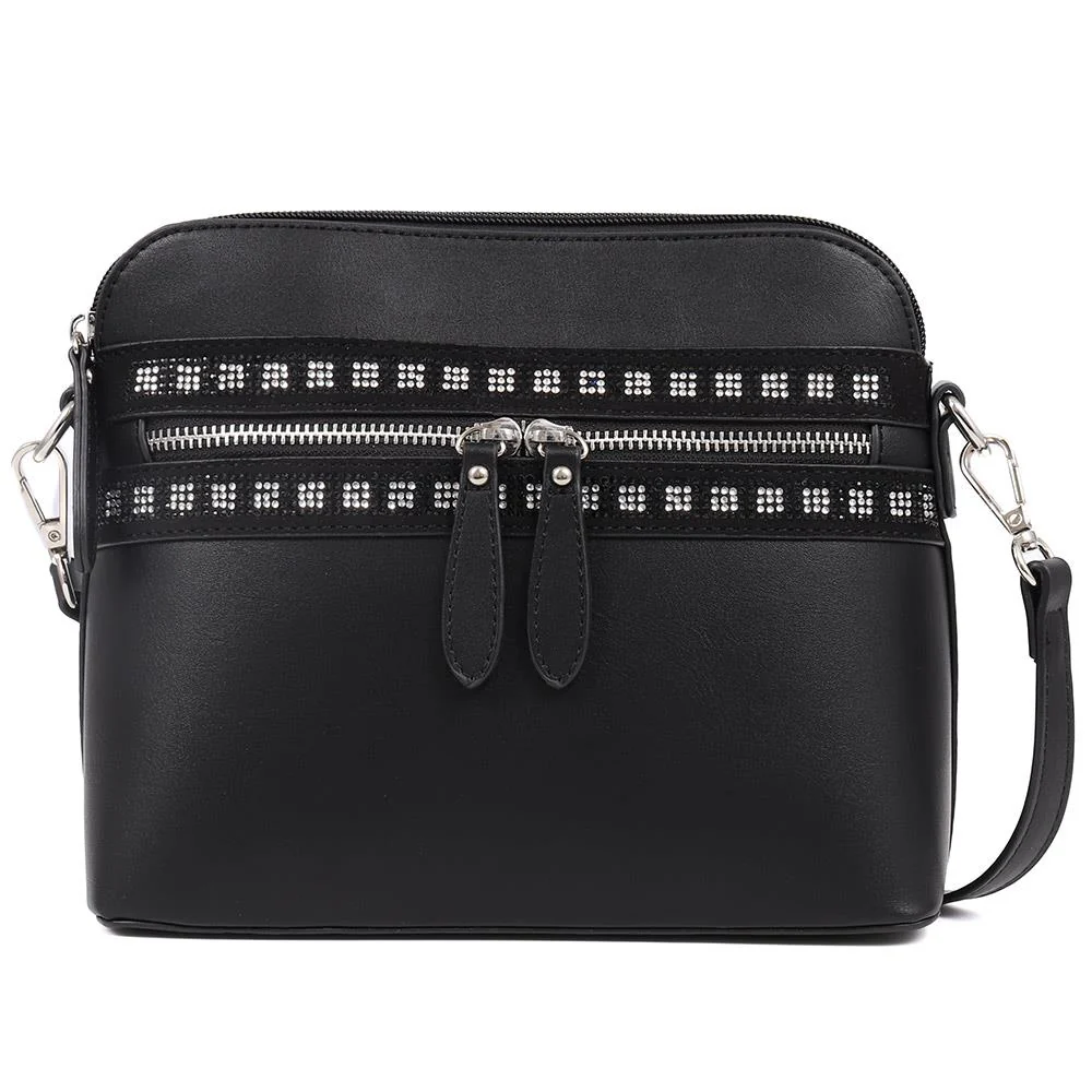 Zip-Fasten Crossbody Bag - RIM37005 / 323 896 - Black