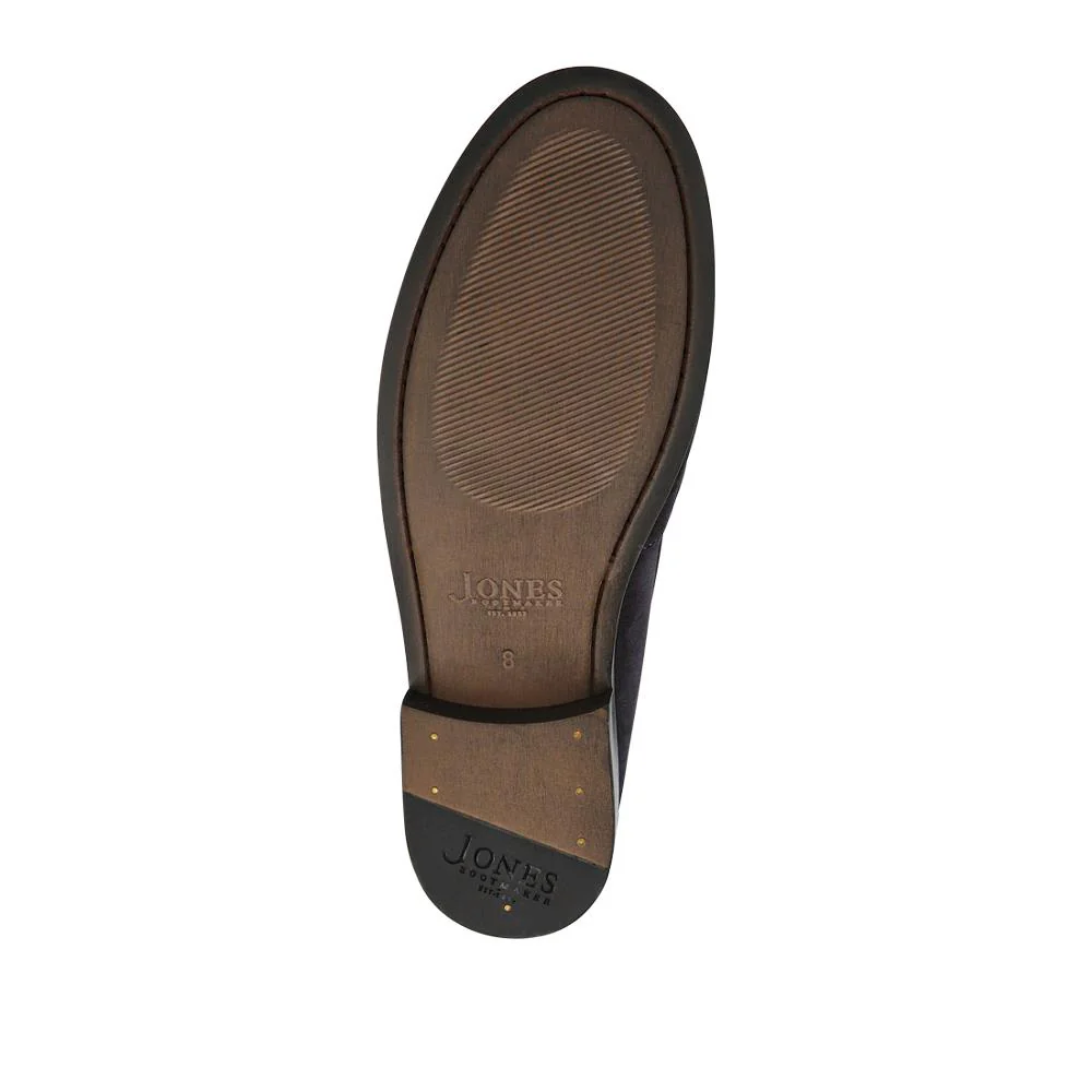 Roan Leather Slip-On Shoes - ROAN / 326 791 - Navy Suede - Image 5