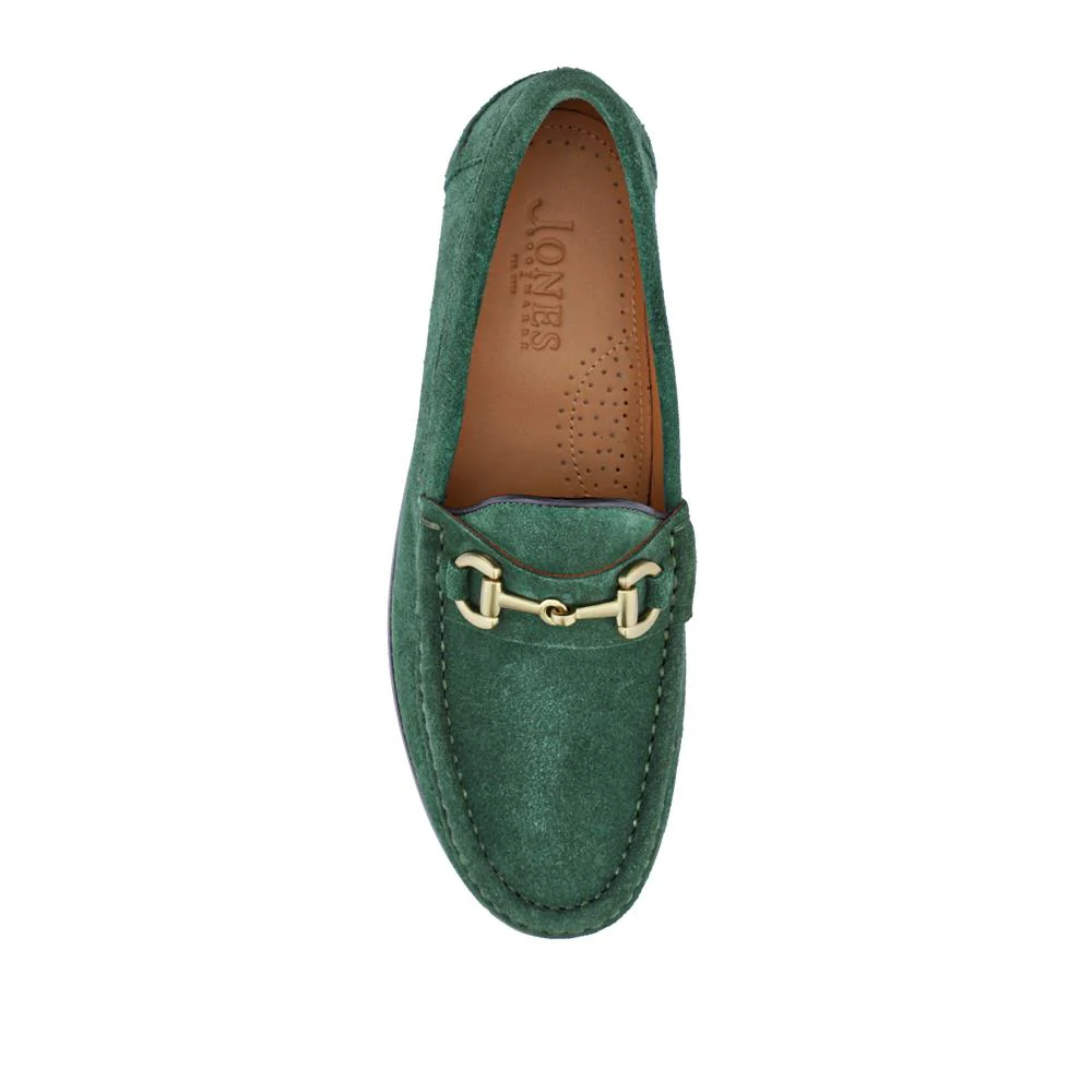 Roan Leather Slip-On Shoes - ROAN / 326 791 - Olive Suede - Image 5