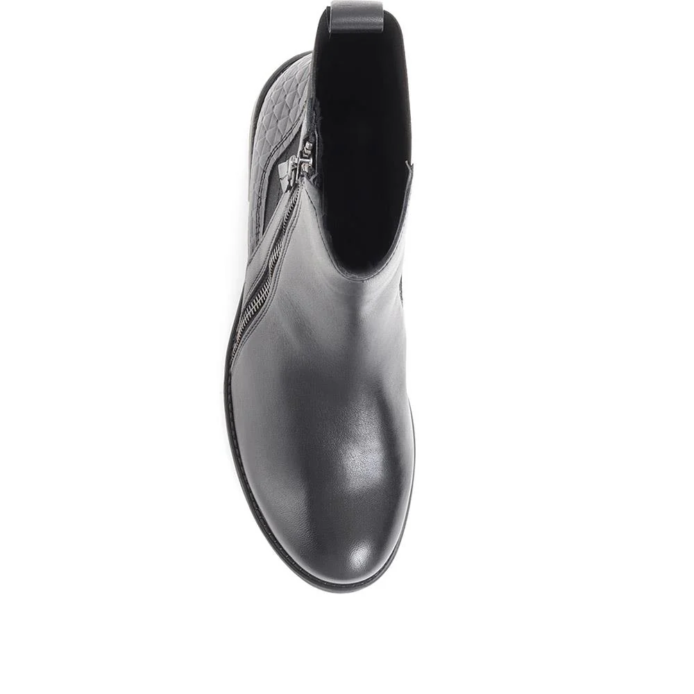 Ronja Leather Chelsea Boots - BUG36515 / 322 889 - Black - Image 5