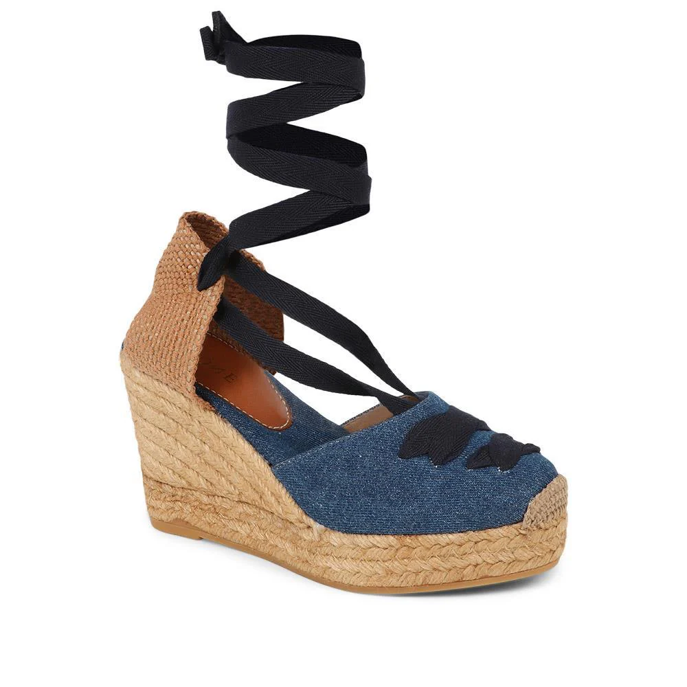Rosabelle Lace Detail Espadrilles - ROSABELLE / 325 425 - Image 2