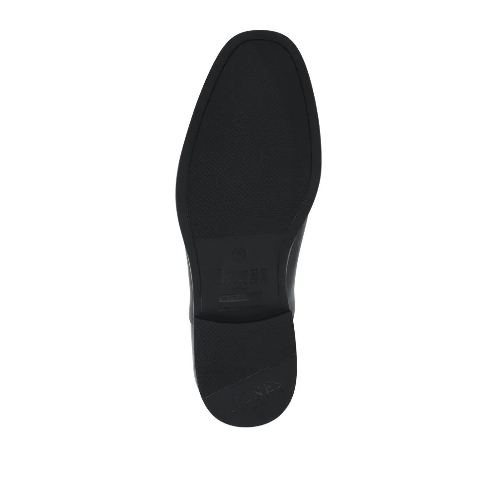 Rothbury Wide Fit Slip On Leather Loafers - ROTHBURY / 328 094 - Black - Image 5