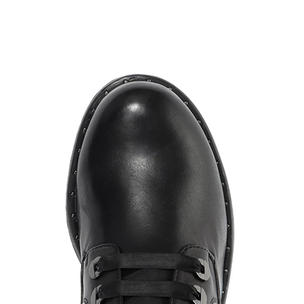 Roxana 04 Leather Hiker Boots - SINO30517 / 318 120 - Black - Image 5