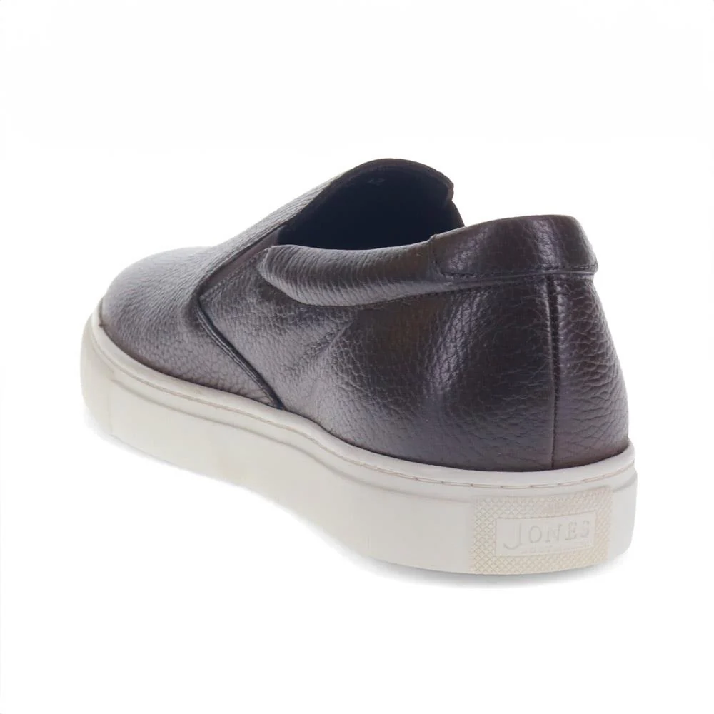Ryden Leather Slip-On Shoes - RYDEN / 326 498 - Dark Brown - Image 3