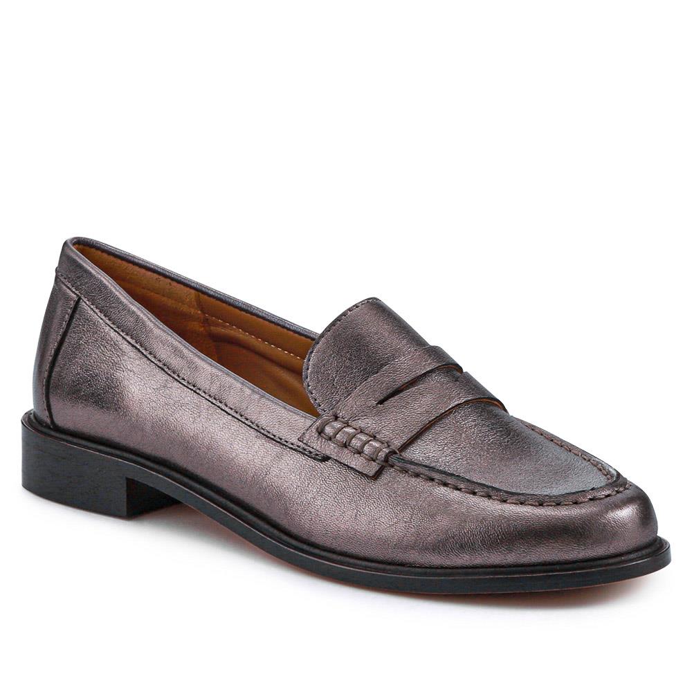 Sabra Heeled Slip-On Shoes - SABRA / 326 969 - Pewter