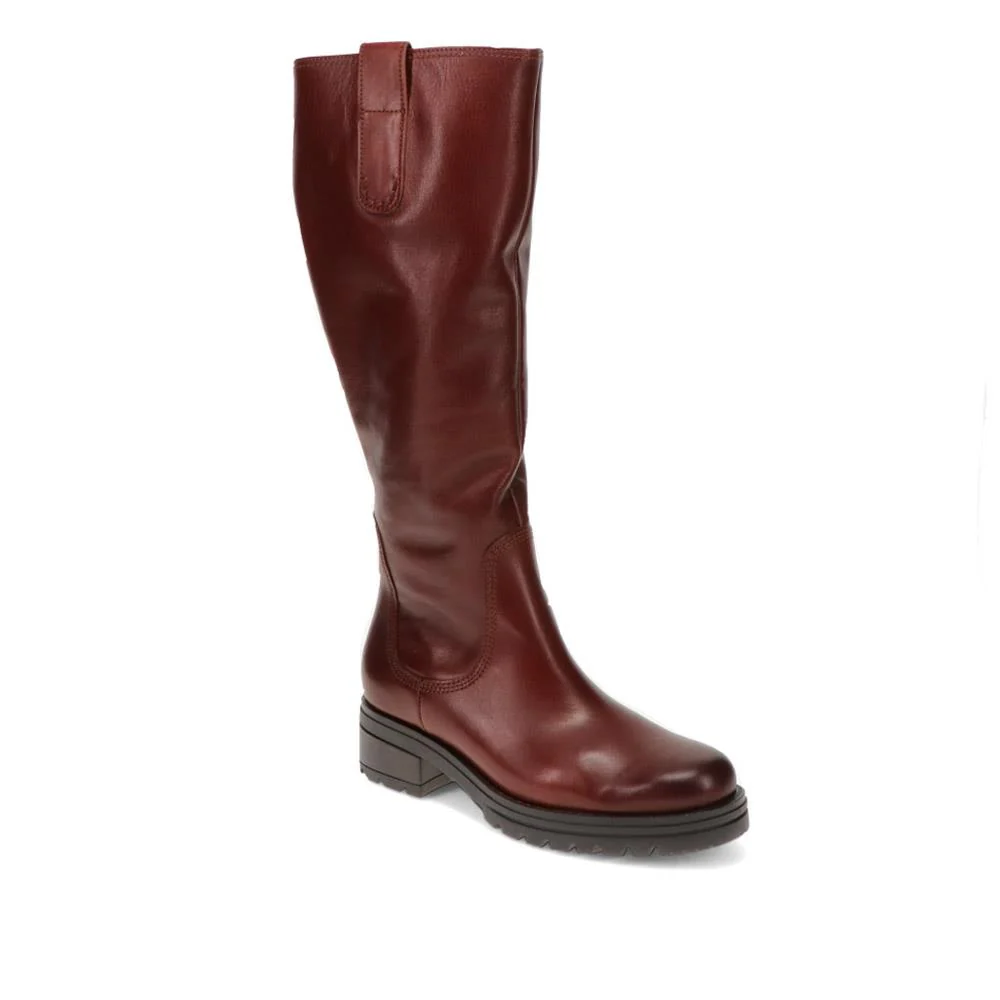 Sadberge Leather Block-Heeled Long Boots - GAB40517 / 325 891 - Image 2