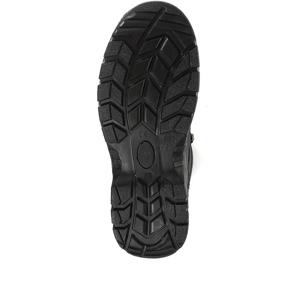 Safety Toe Cap Boots - SUNT34003 / 320 201 - Black - Image 5