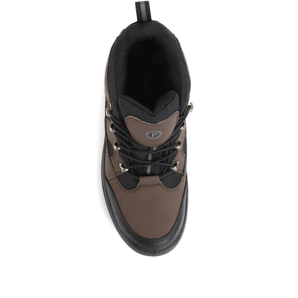 Safety Toe Cap Boots - SUNT34003 / 320 201 - Dark Brown - Image 4