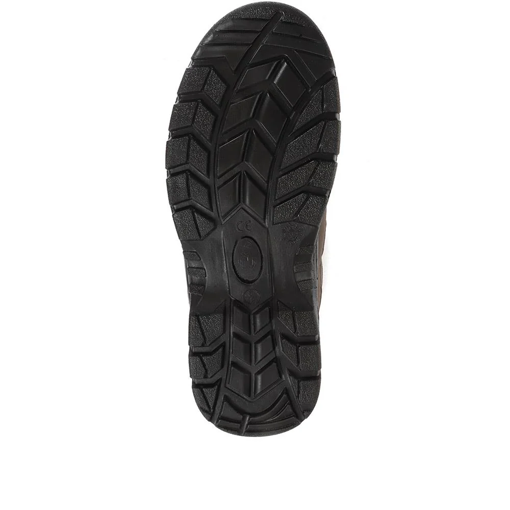 Safety Toe Cap Boots - SUNT34003 / 320 201 - Dark Brown - Image 5