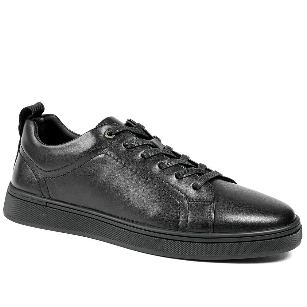 Salvador Leather Lace Up Trainers - SALVADOR / 329 339