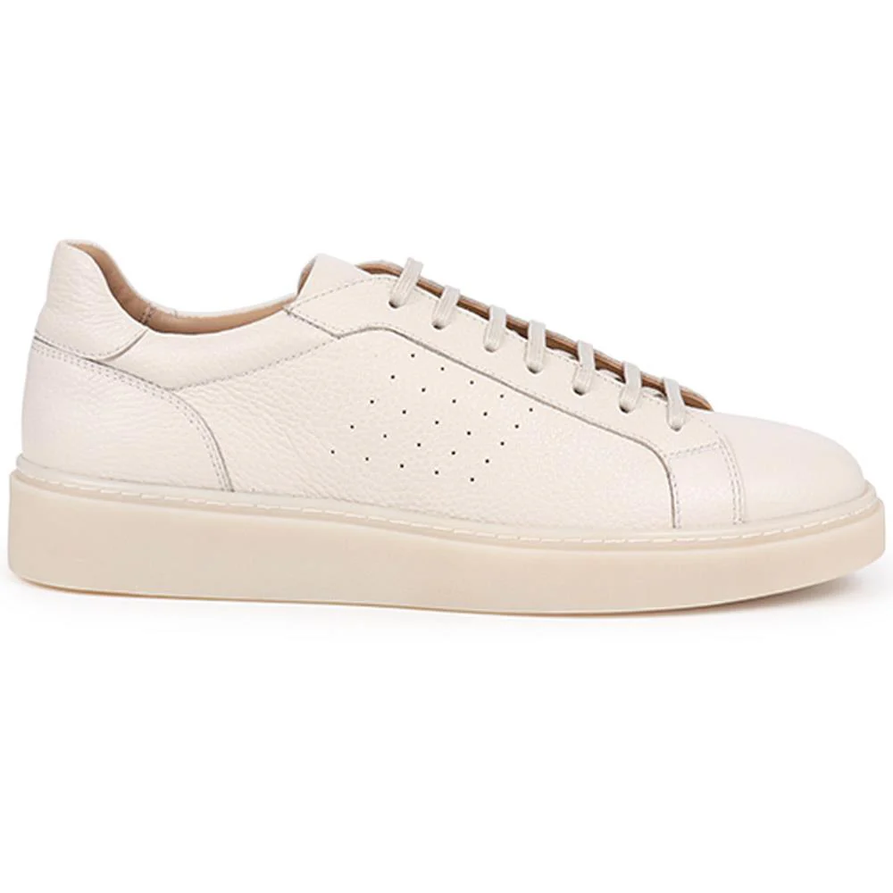 Sammy Leather Trainers - SAMMY / 326 356 - Off White - Image 2