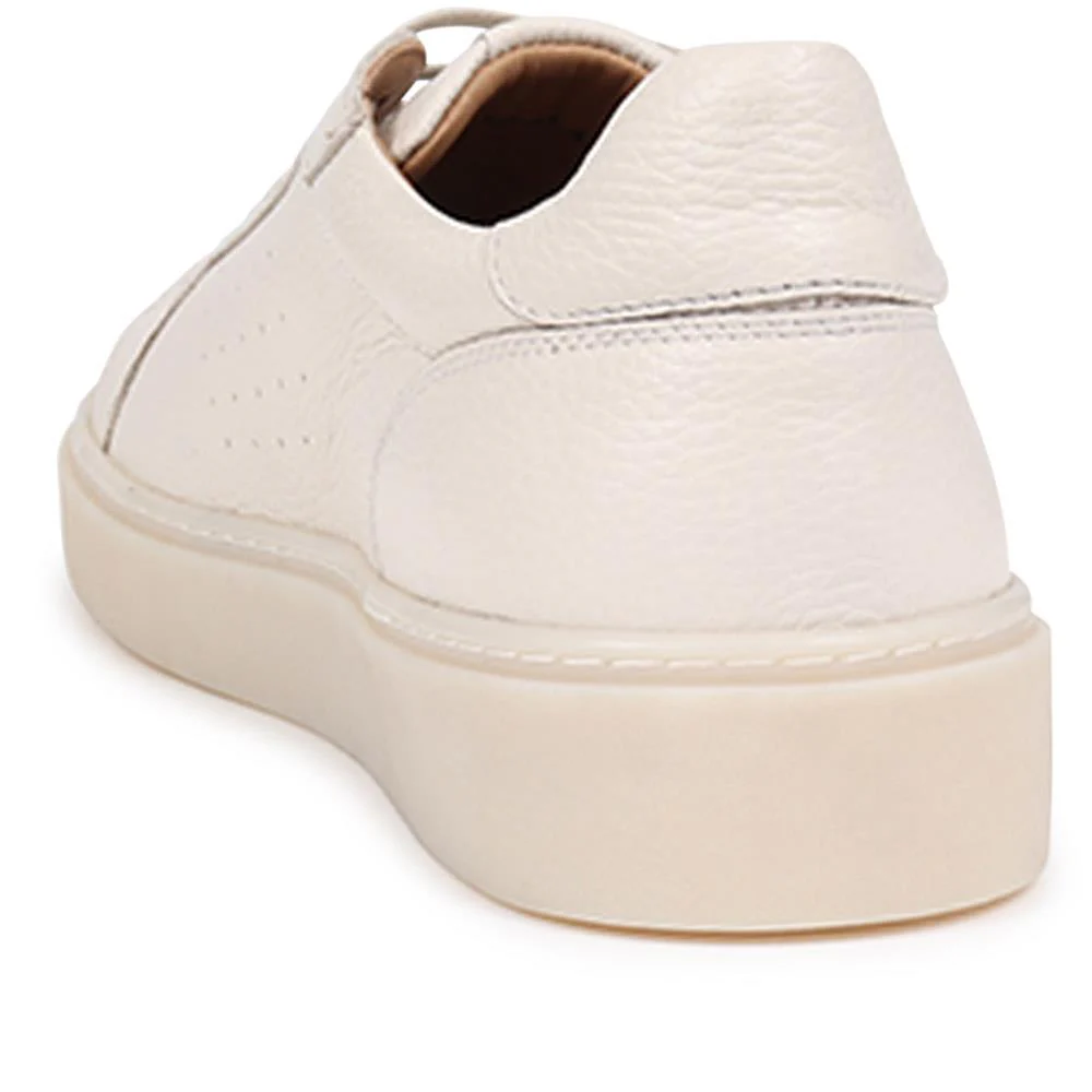 Sammy Leather Trainers - SAMMY / 326 356 - Off White - Image 3