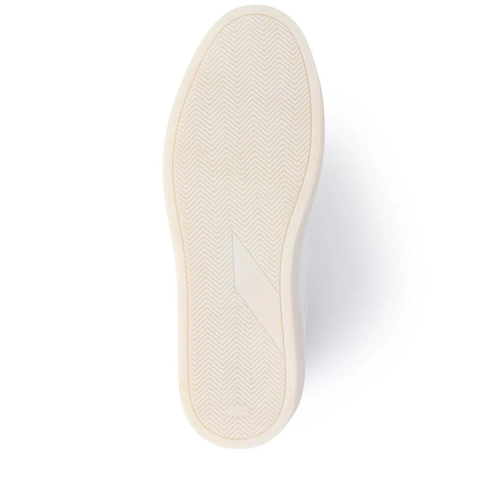 Sammy Leather Trainers - SAMMY / 326 356 - Off White - Image 4