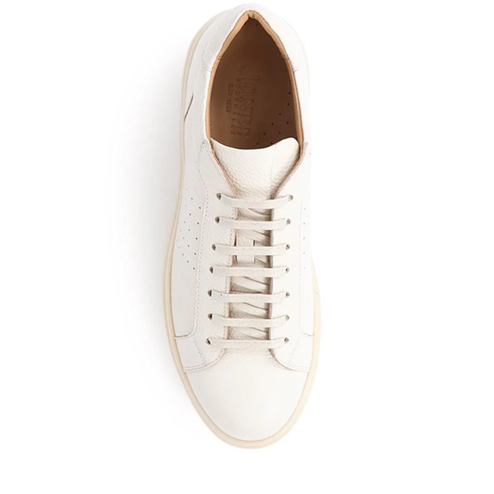 Sammy Leather Trainers - SAMMY / 326 356 - Off White - Image 5