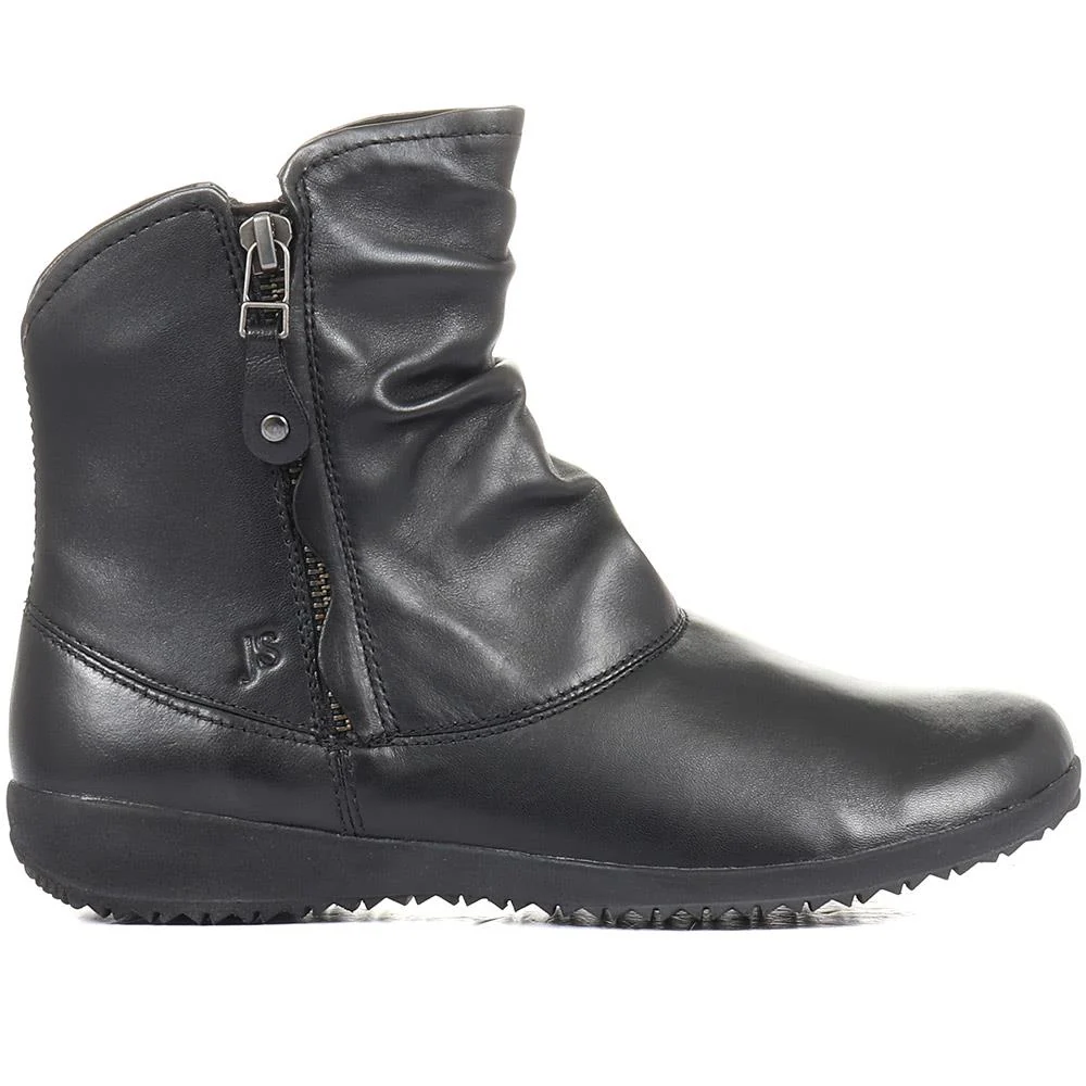 Sanja Leather Boots - JOSEF34504 / 321 002 - Black - Image 2