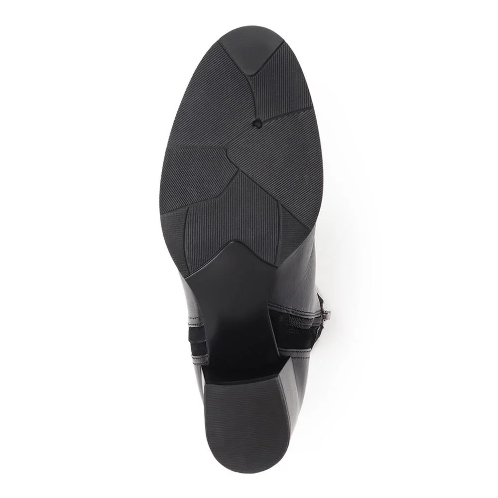 Sarina Heeled Ankle Boots - SARINA / 324 527 - Black - Image 5