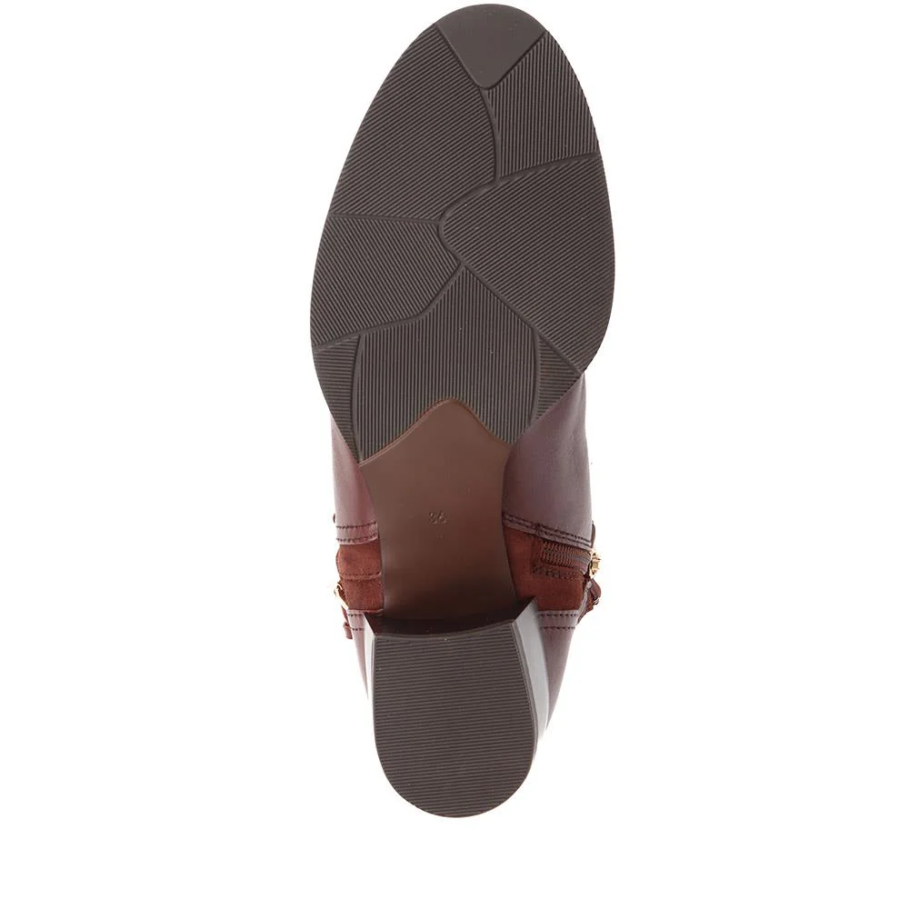 Sarina Heeled Ankle Boots - SARINA / 324 527 - Brown - Image 4