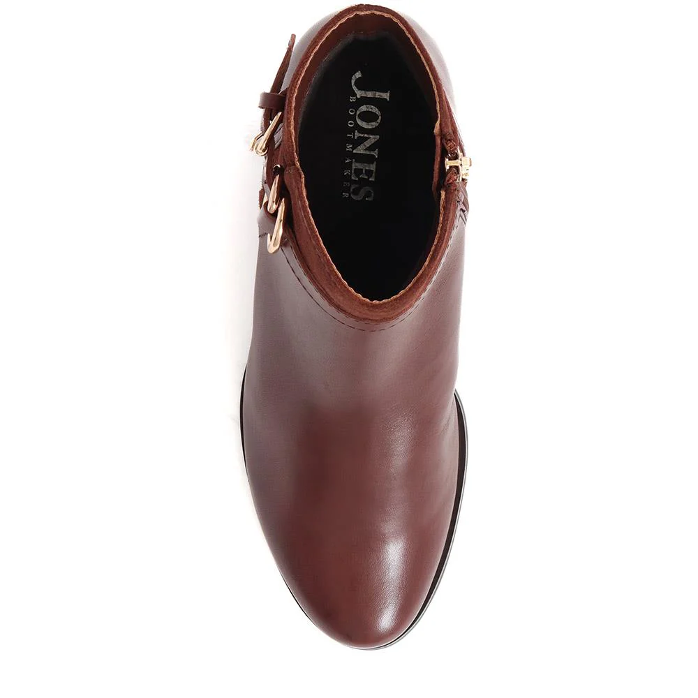 Sarina Heeled Ankle Boots - SARINA / 324 527 - Brown - Image 6