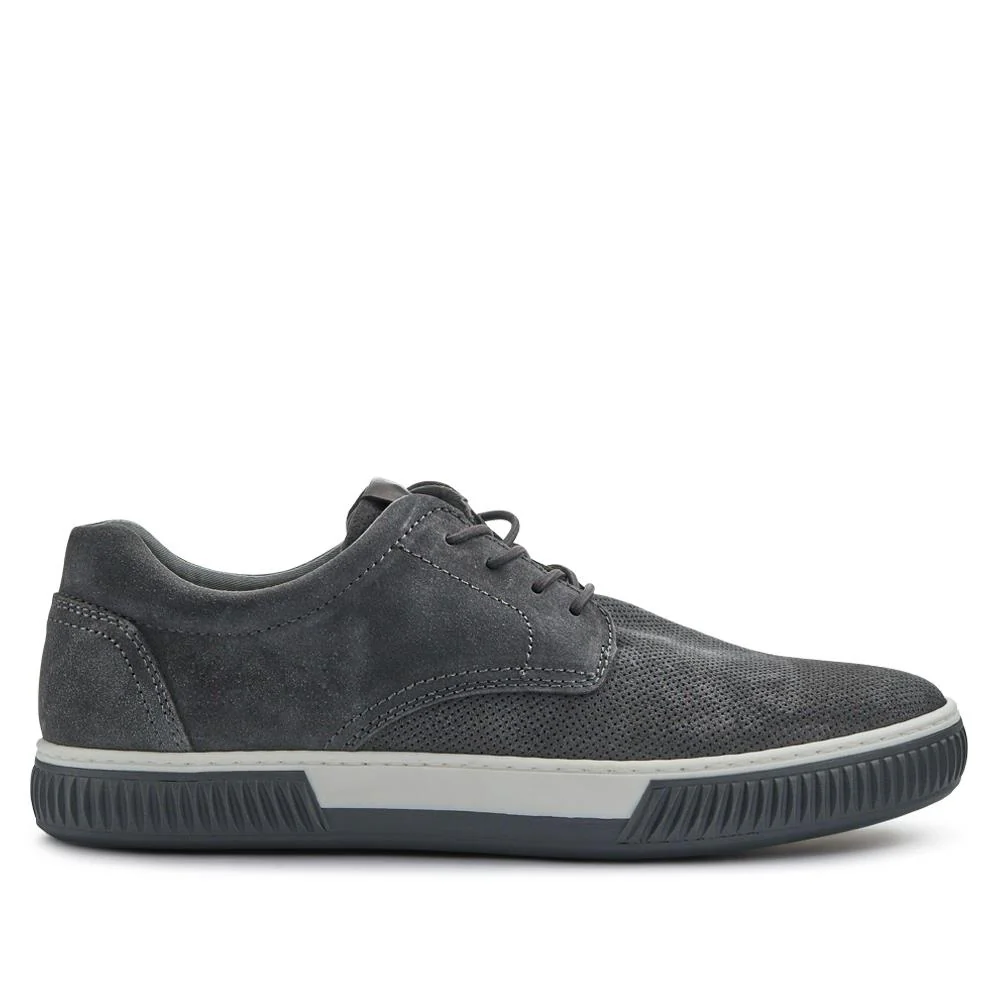 Seaford Suede Trainers - SEAFORD / 325 136 - Grey - Image 2