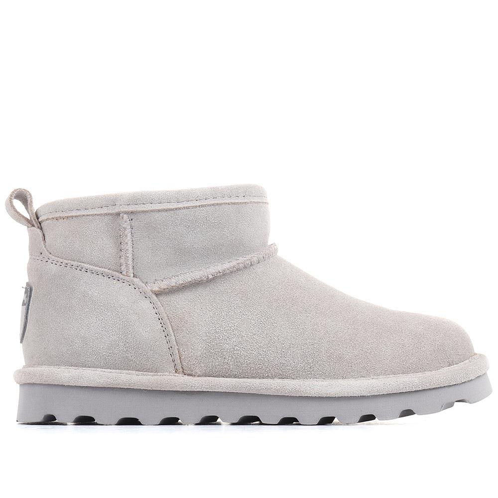 Shorty Sheepskin Lined Slipper Boots - VAN36500 / 323 261 - Grey - Image 2