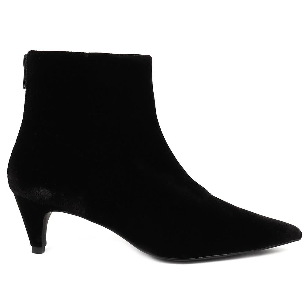 Sidonia Stiletto Heeled Ankle Boots - SIDONIA / 324 560 - Black - Image 2