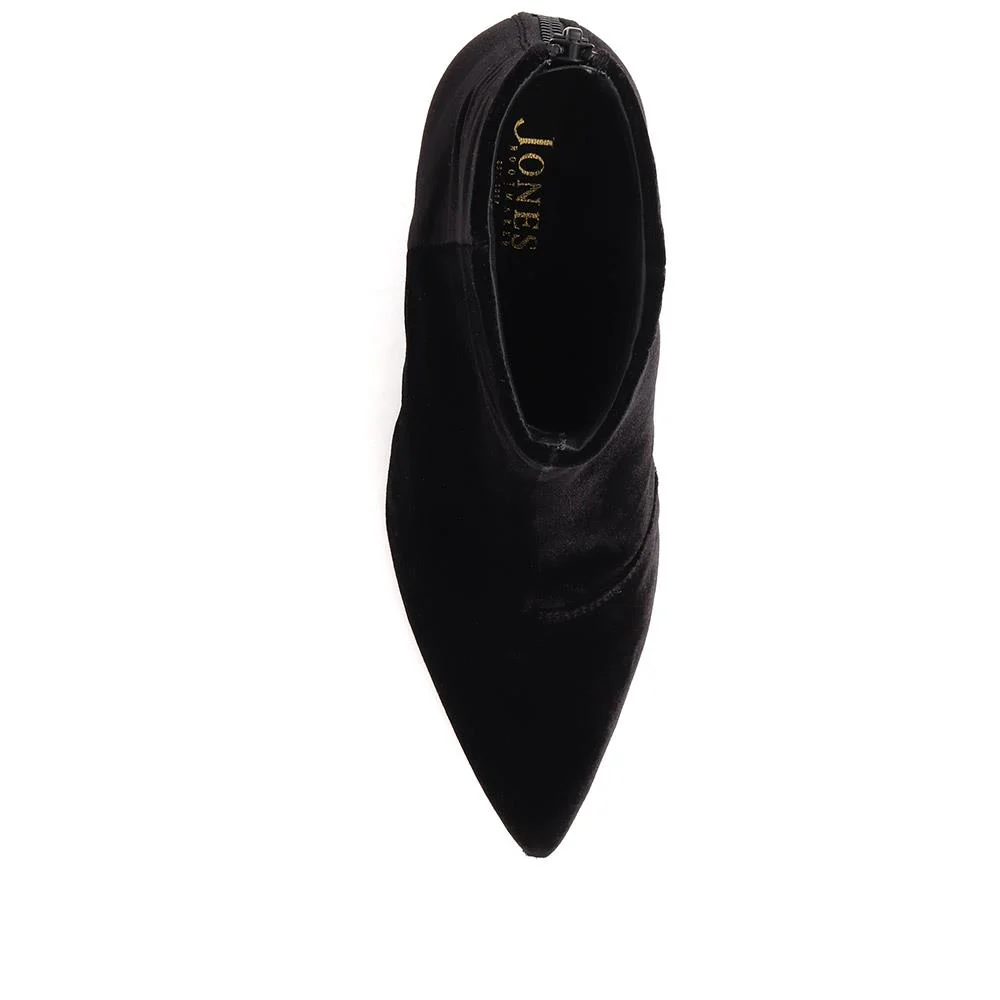 Sidonia Stiletto Heeled Ankle Boots - SIDONIA / 324 560 - Black - Image 5