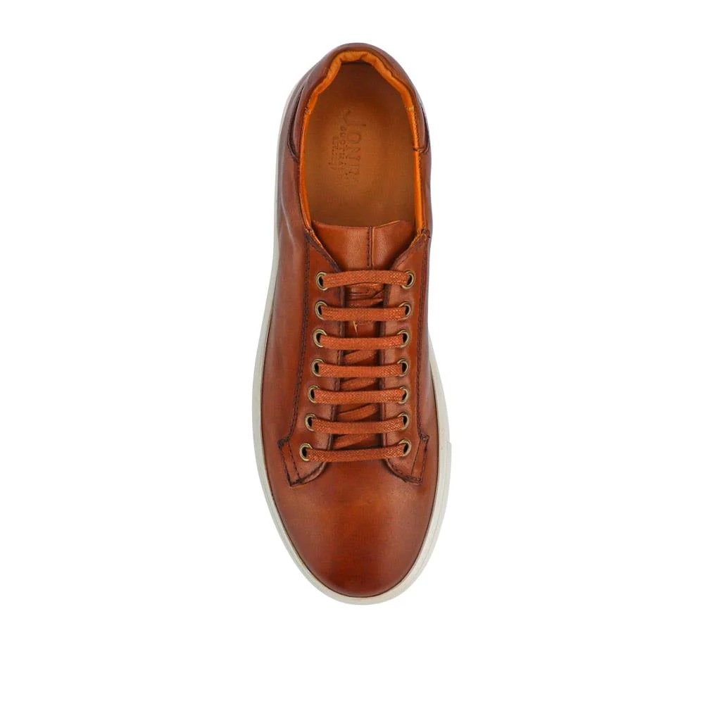 Simon Leather Men's Trainers - SIMON / 319 270 - Tan - Image 4
